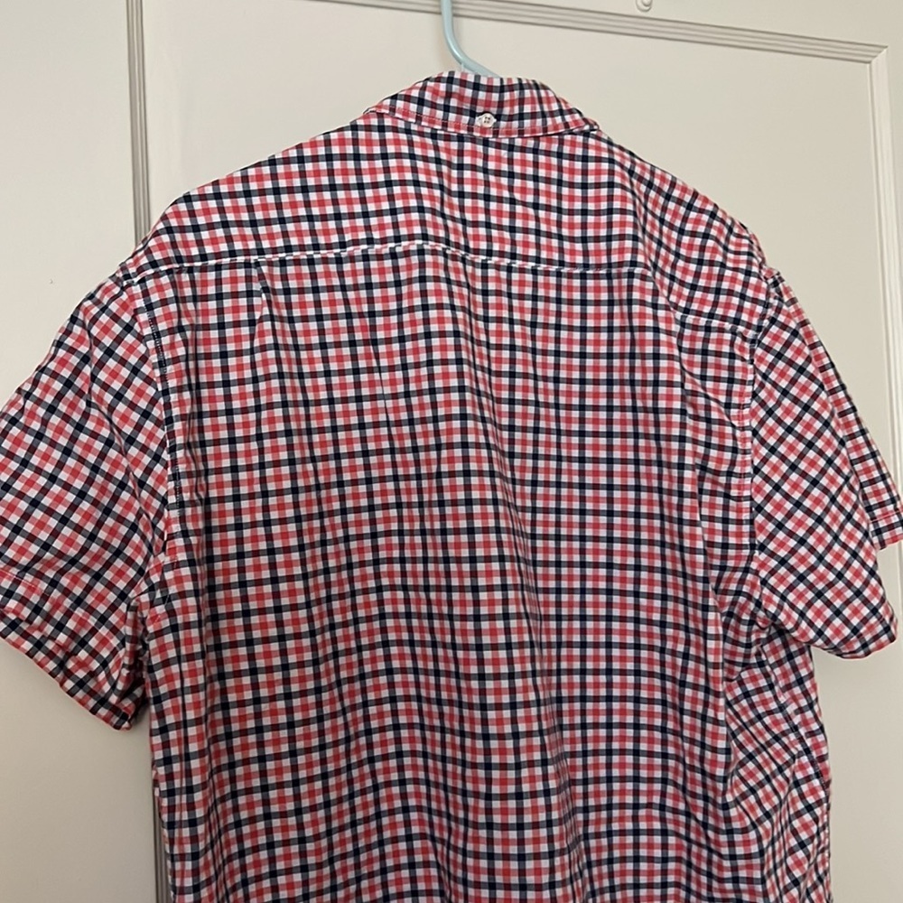 Prince & fox checkered button down shirt size: XL - Picture 6 of 7